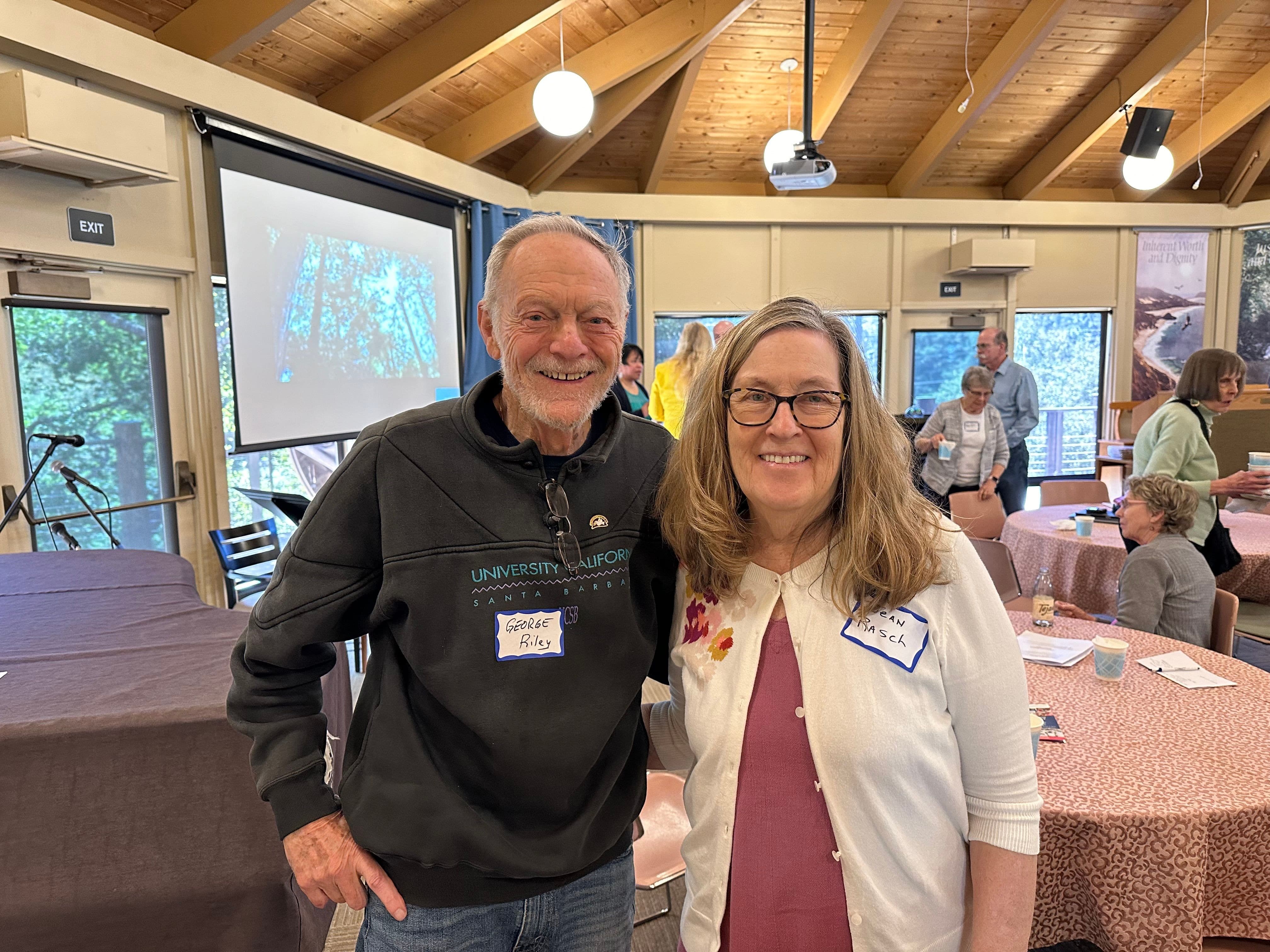 With George Riley, elected vice chair of the board of directors of Monterey Peninsula Water Management District and an endorser of my campaign.